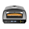 Piec do pizzy SUPREME ELITE 2200 W, 450 stopni, dwie grzałki, okno, LED, 33 cm, różne programy pieczenia